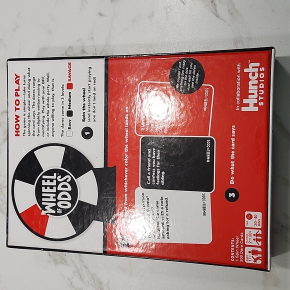 What Do You Meme Wheel of Odds Adult Party Game - Picture 3 of 3